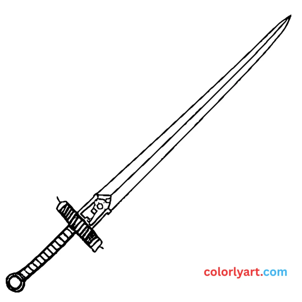 Add blue to Trunks’ sword