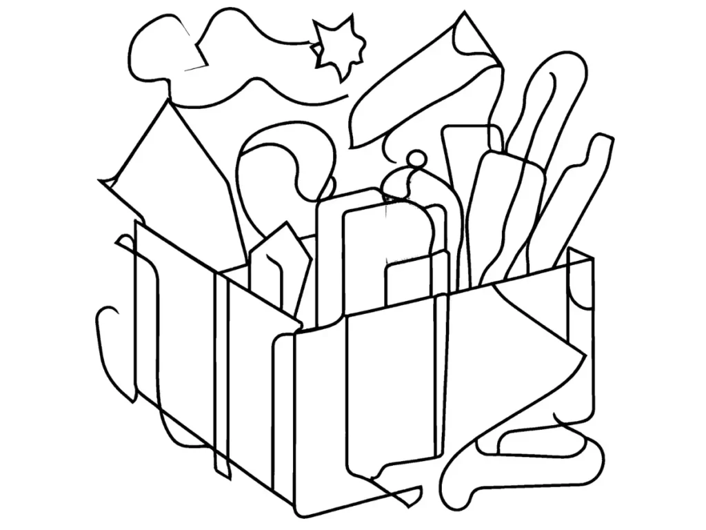 Baby Box’s paper crafts in bright hues