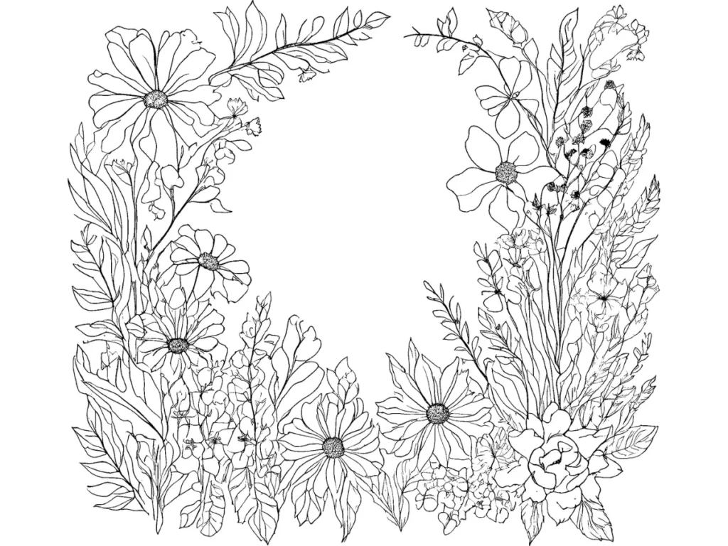 Design a floral background for Gabby.