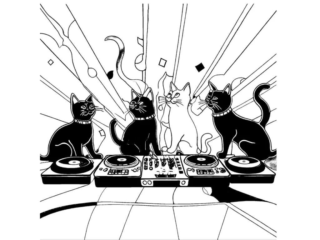 DJ Catnip’s dance floor.