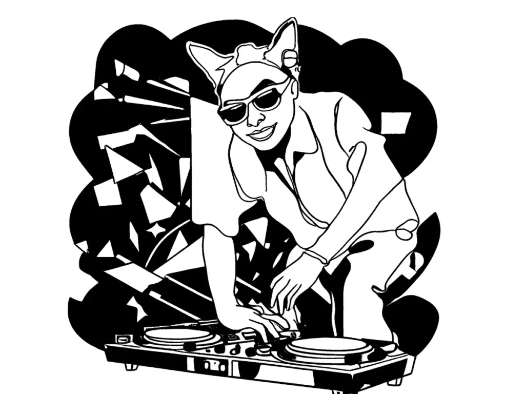 DJ Catnip’s stage.