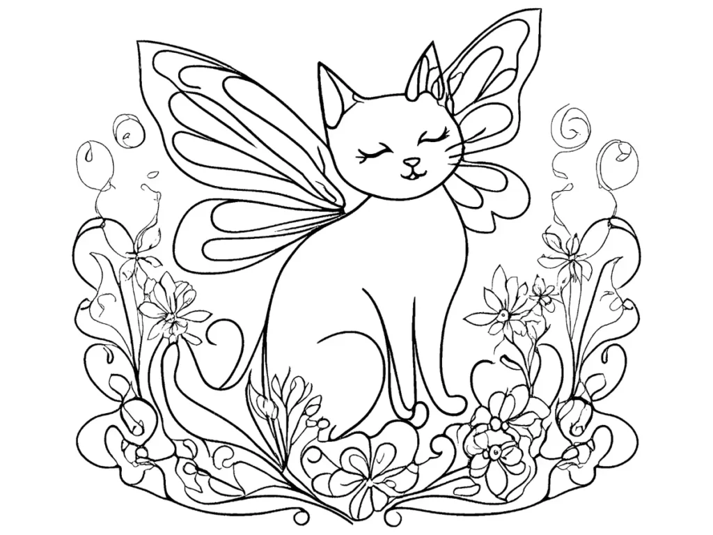 glitter to Kitty Fairy’s wings.