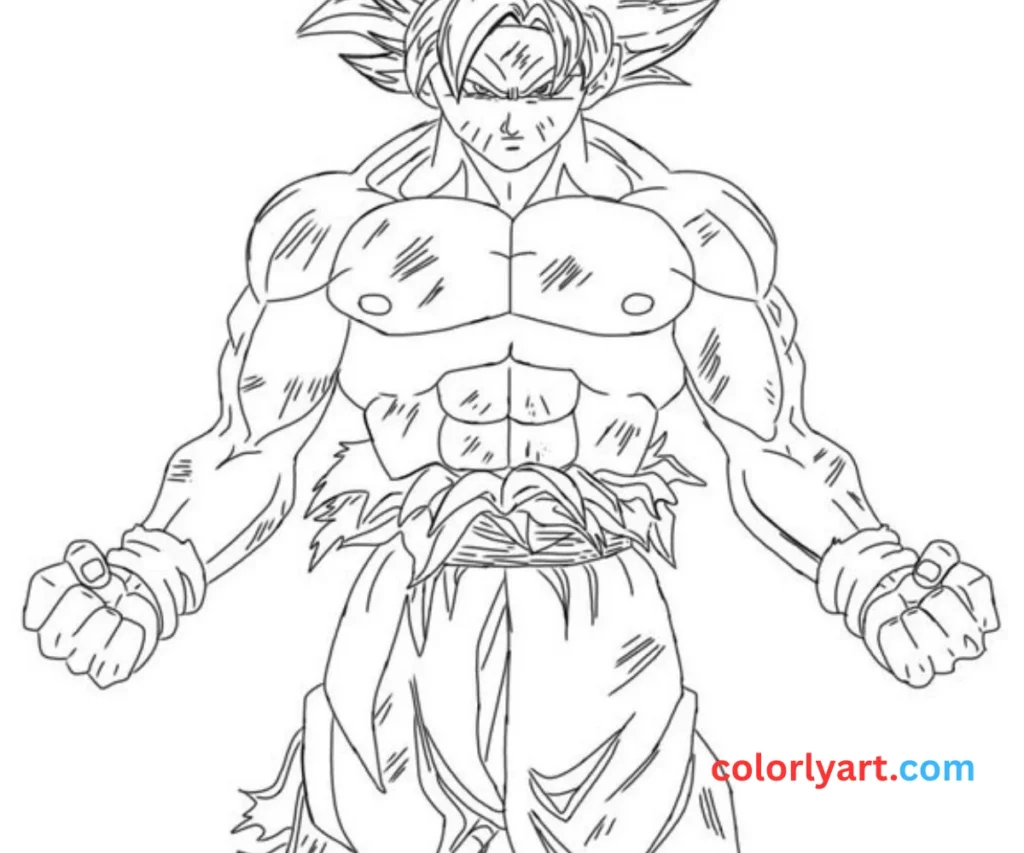 Goku’s Ultra Instinct aura.