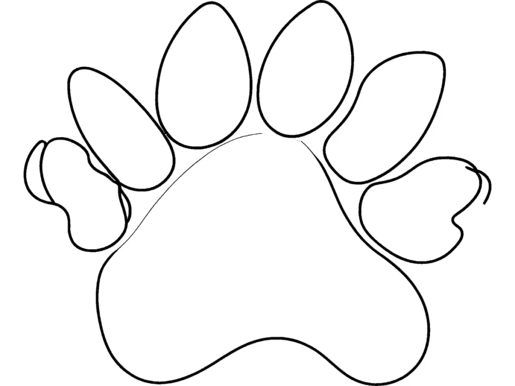 Pandy Paws’ paws in soft peach.