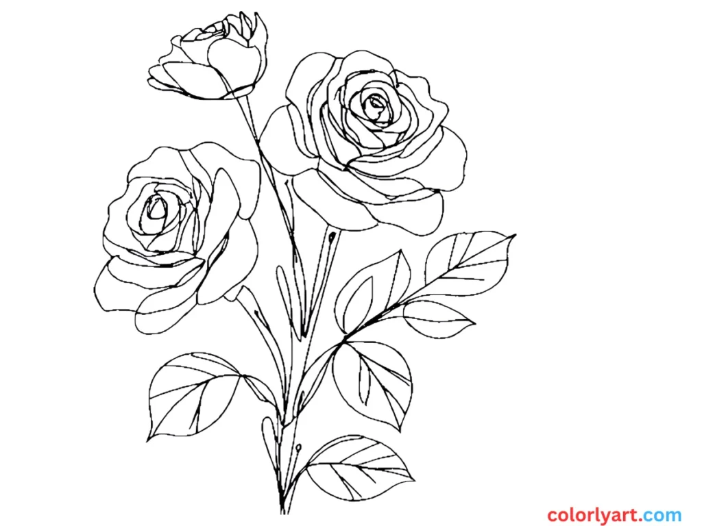Shade a rose garden