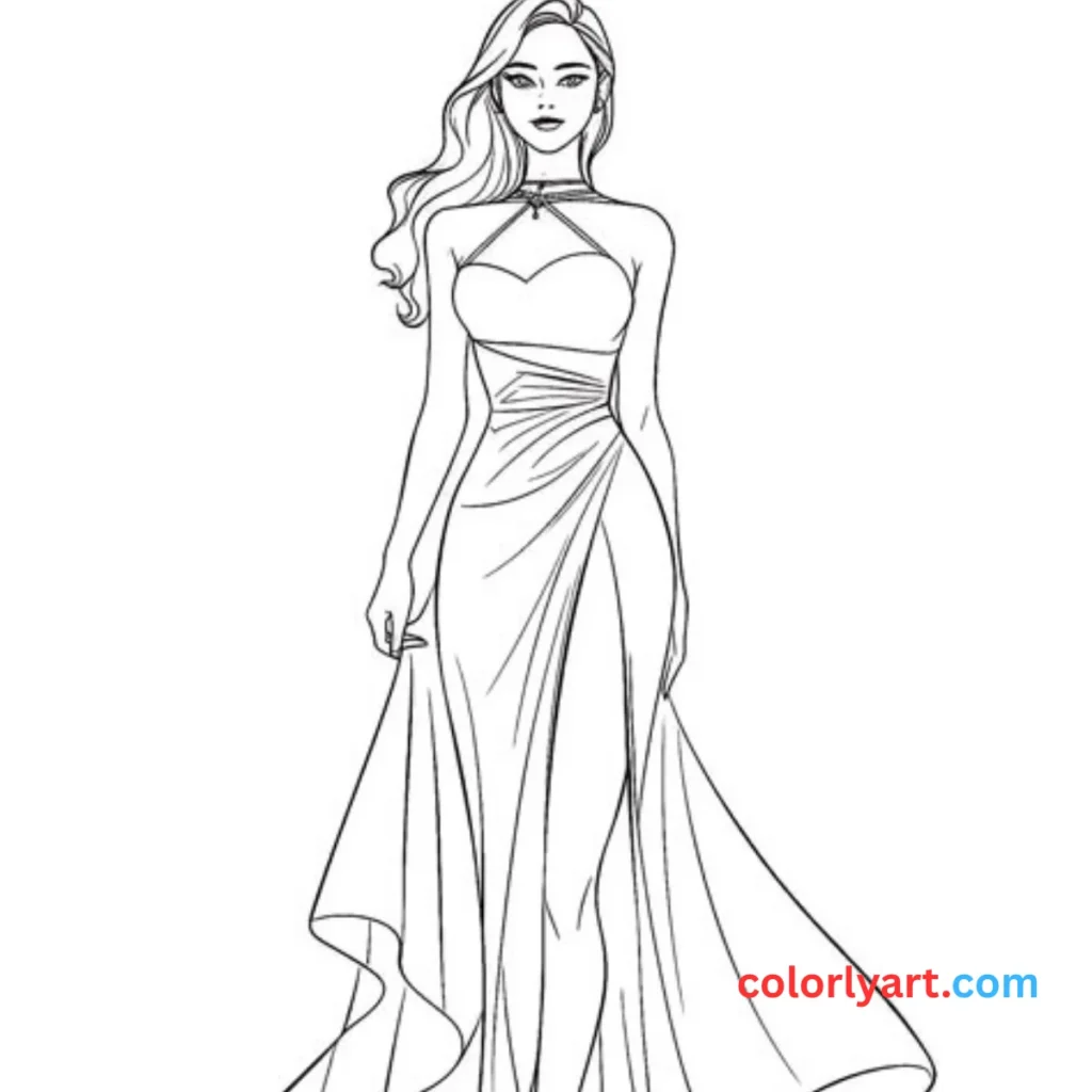 Use orange for Chi-Chi’s dress.