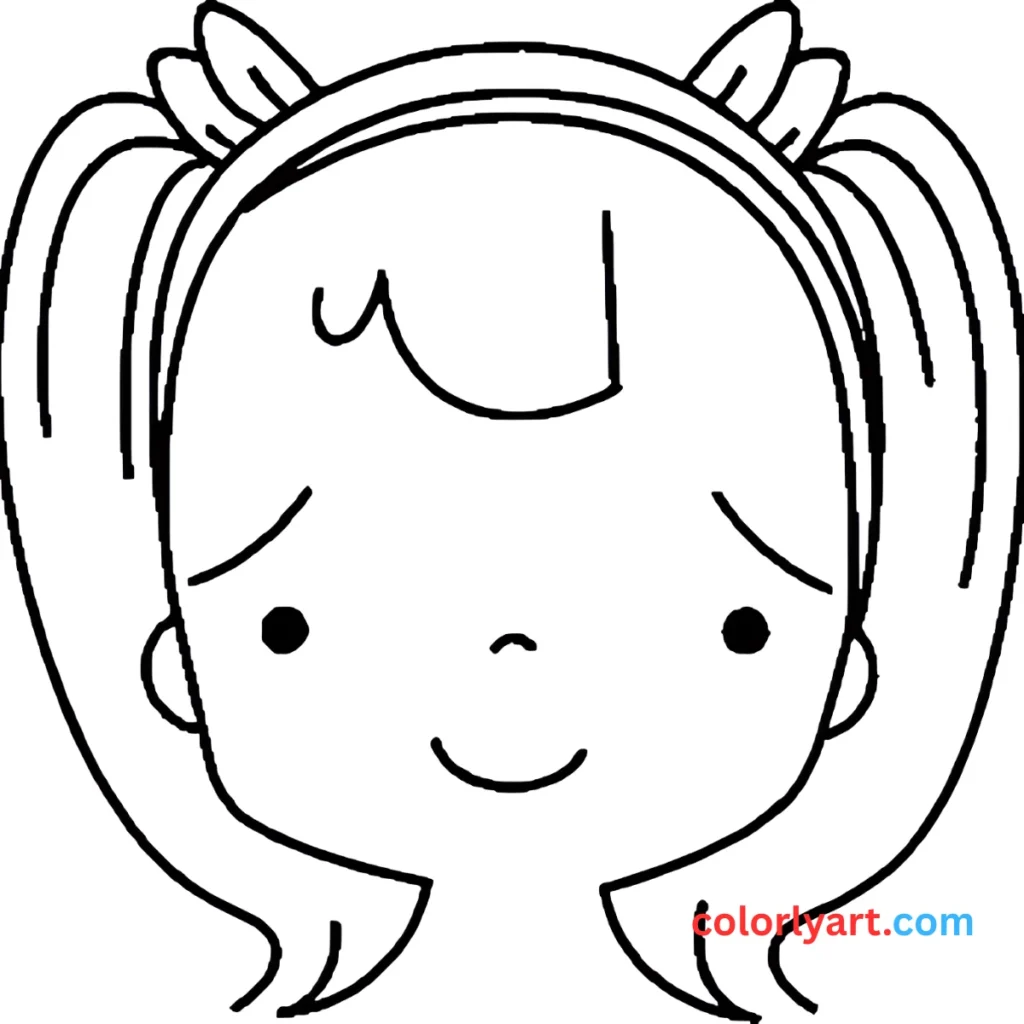 Use red for Chi-Chi’s hairband.