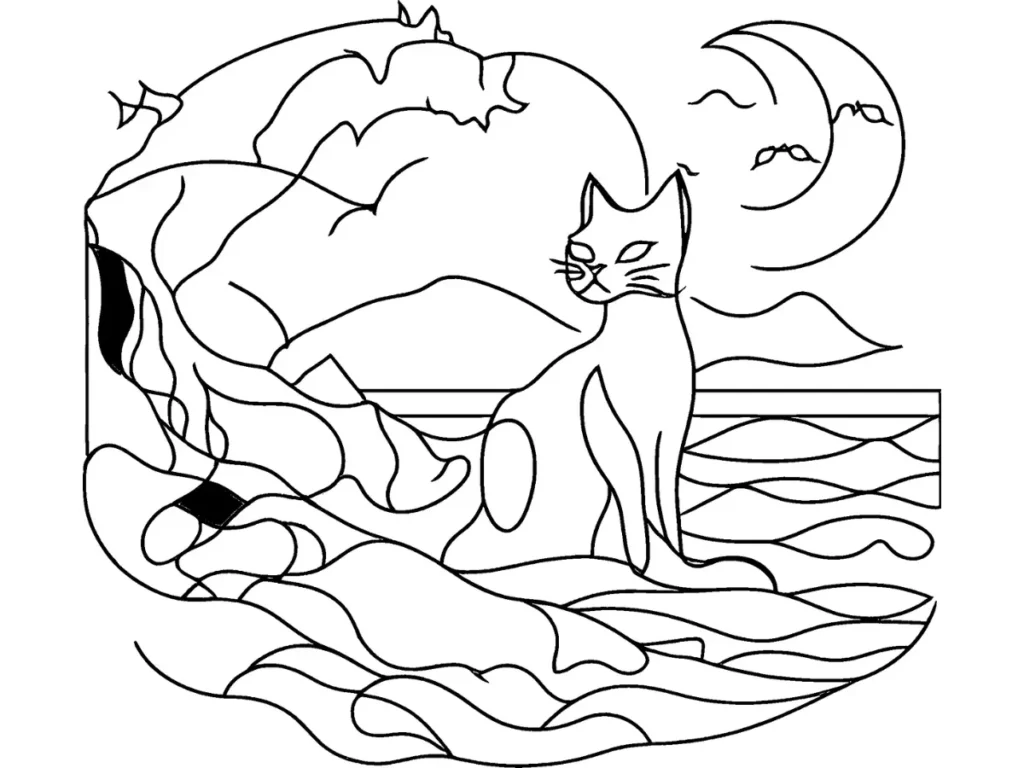 Use teal for MerCat’s fins.
