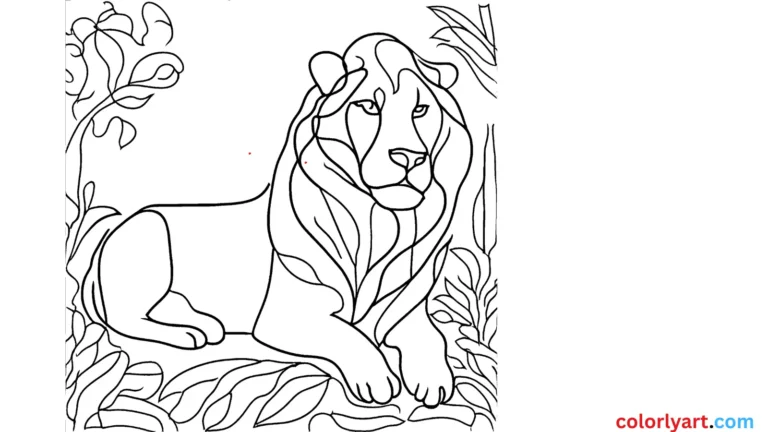 Zoo Animal Coloring Pages