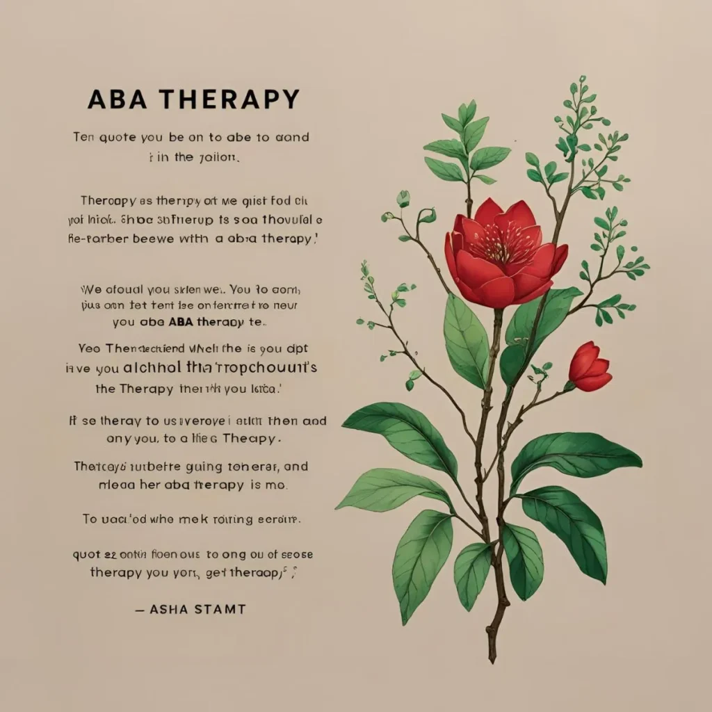 ABA Therapy Quotes