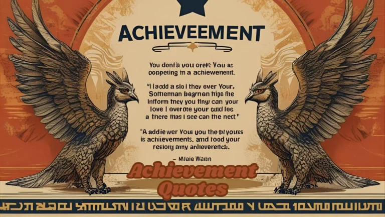 Achievement Quotes