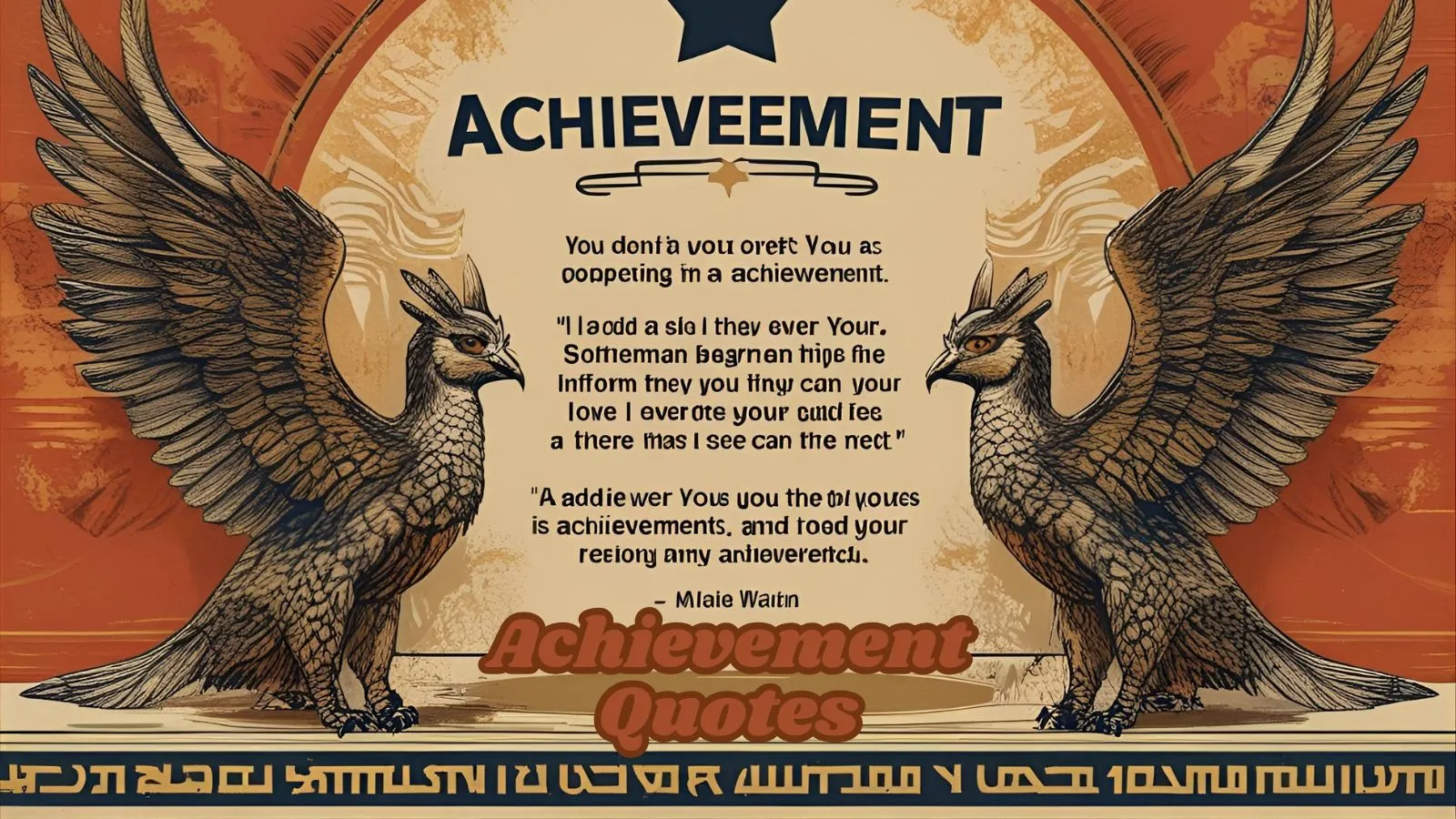 Achievement Quotes