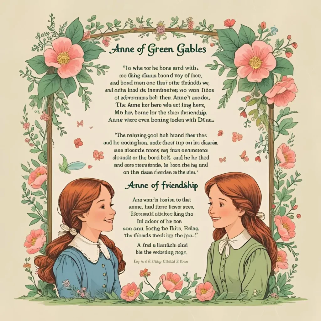 Anne of Green Gables Quotes About Friendship