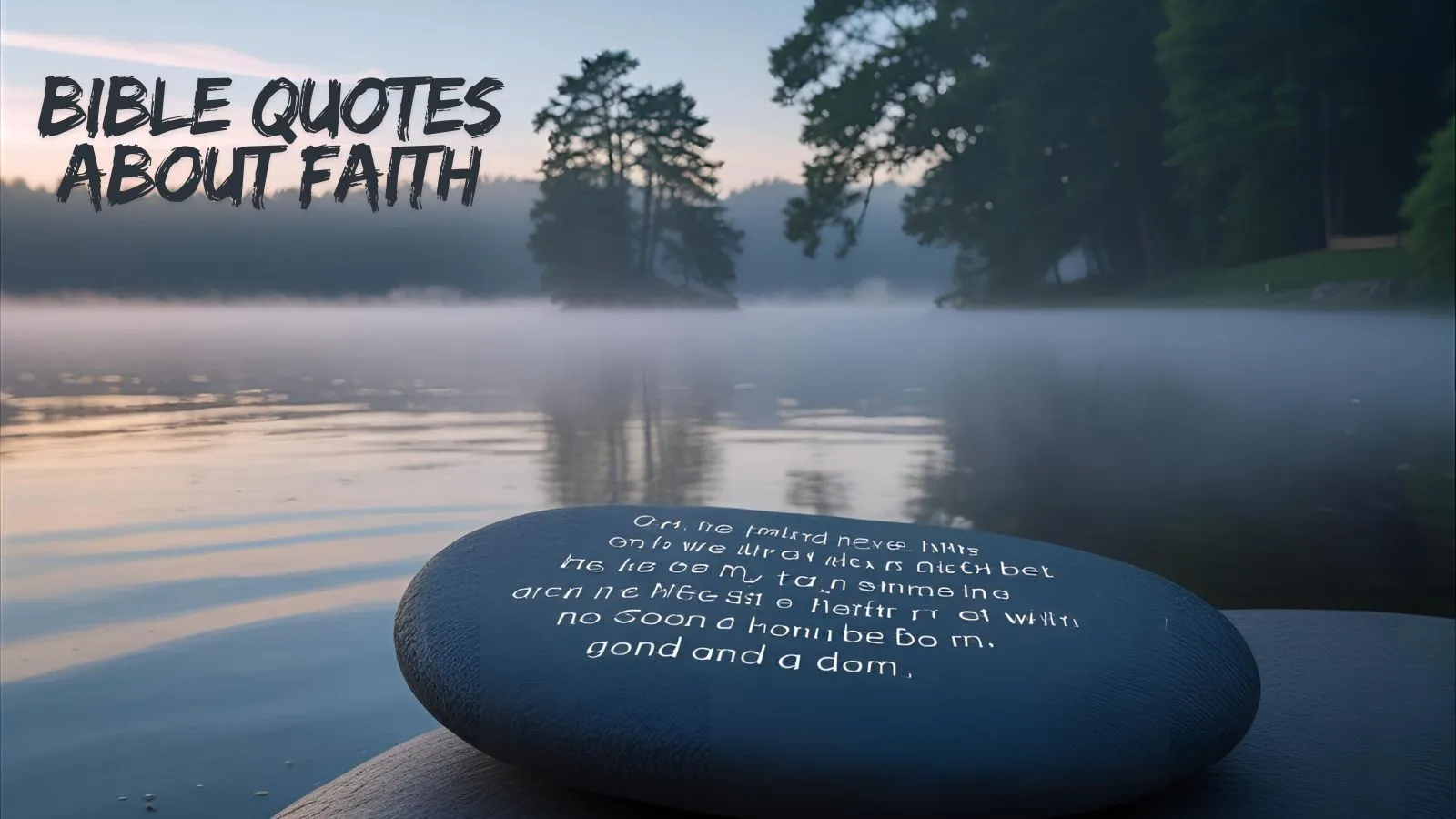 Bible Quotes About Faith
