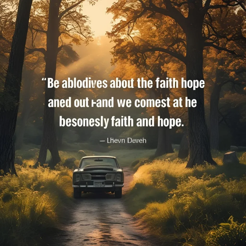 Bible Quotes About Faith and Hope