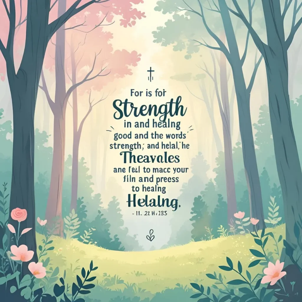 Bible Quotes for Strength and Healing