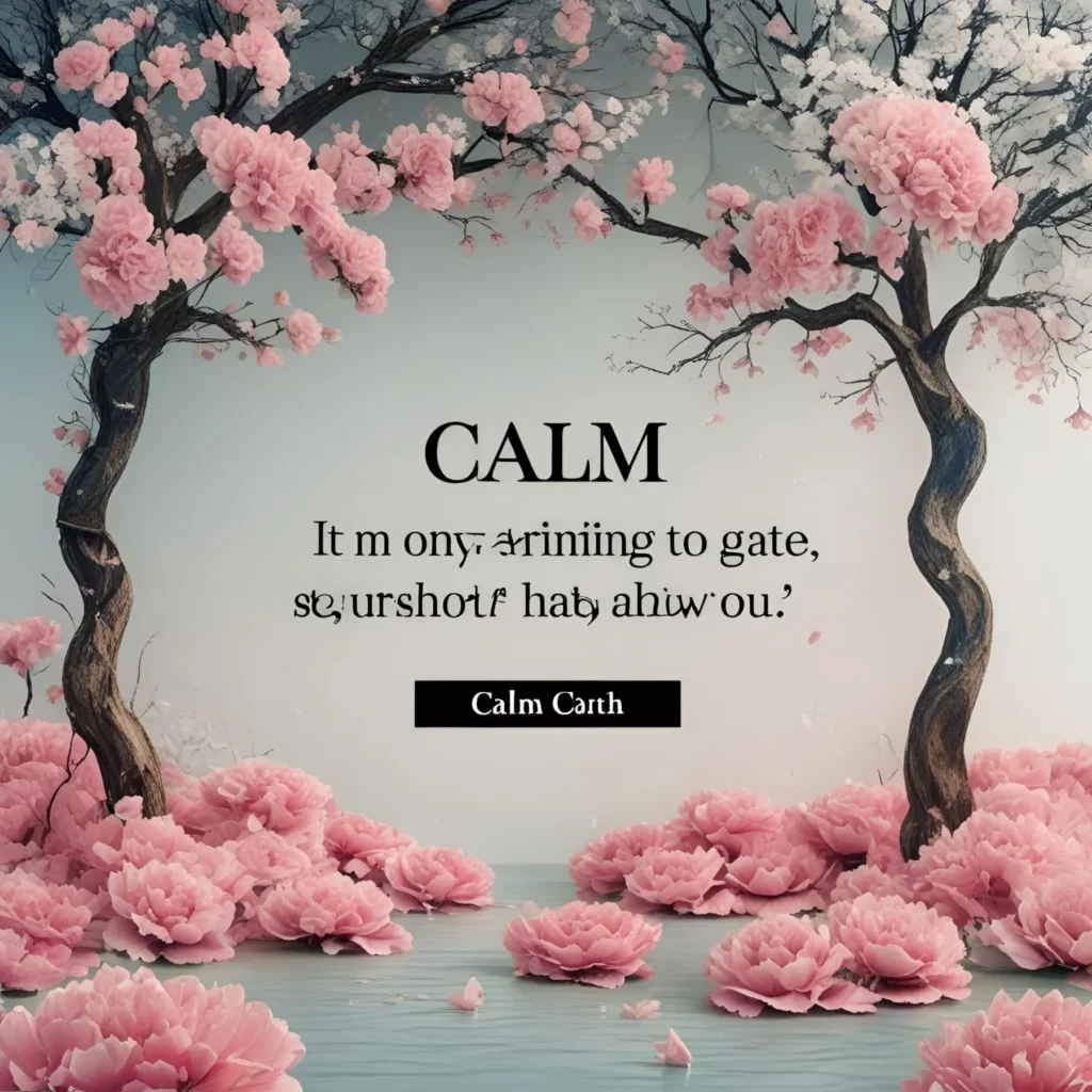 Calm Quotes Short