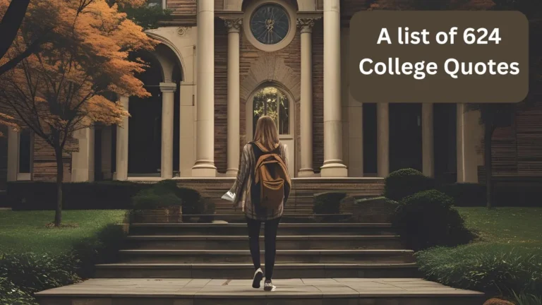 College Quotes