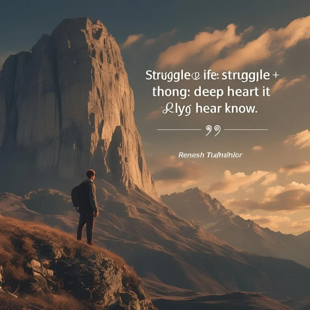Deep Heart Touching Quotes Struggle Life Quotes