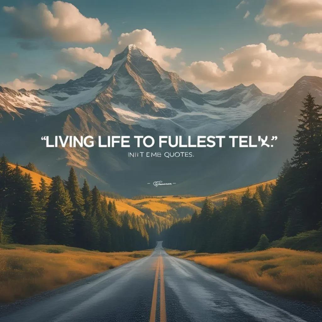 Famous Quotes About Living Life to the Fullest