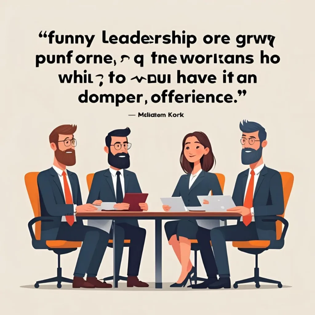 Funny Leadership Quotes for Work