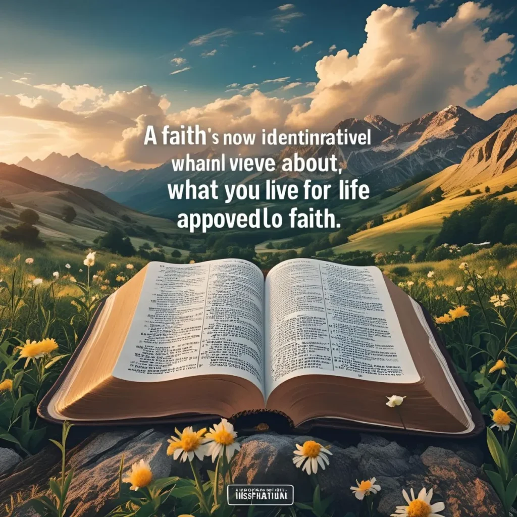 Inspirational Bible Quotes About Faith