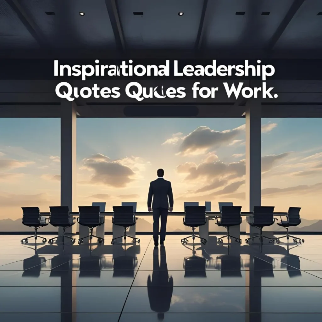 Inspirational Leadership Quotes for Work