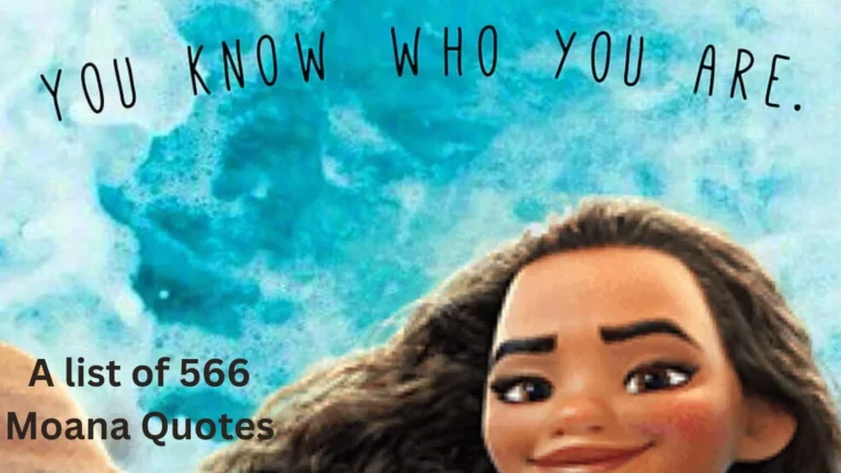 Moana Quotes