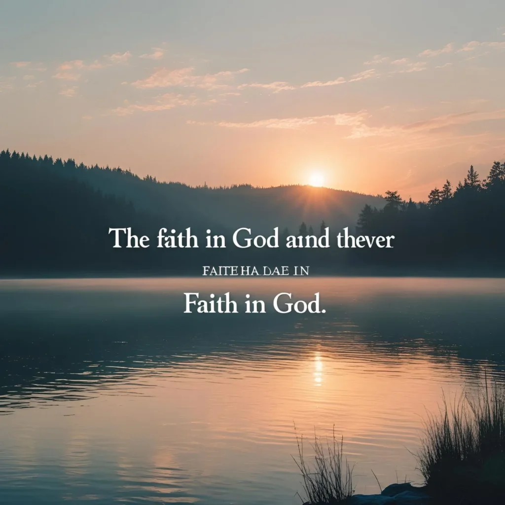 Quotes About Faith in God