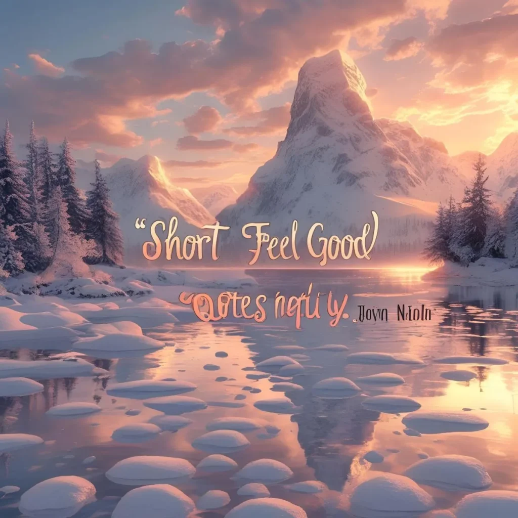 Short Feel Good Quotes