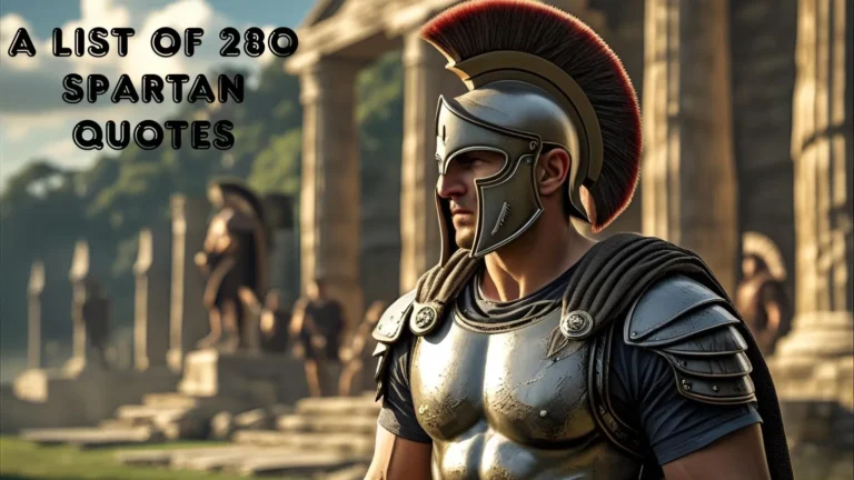 Spartan Quotes