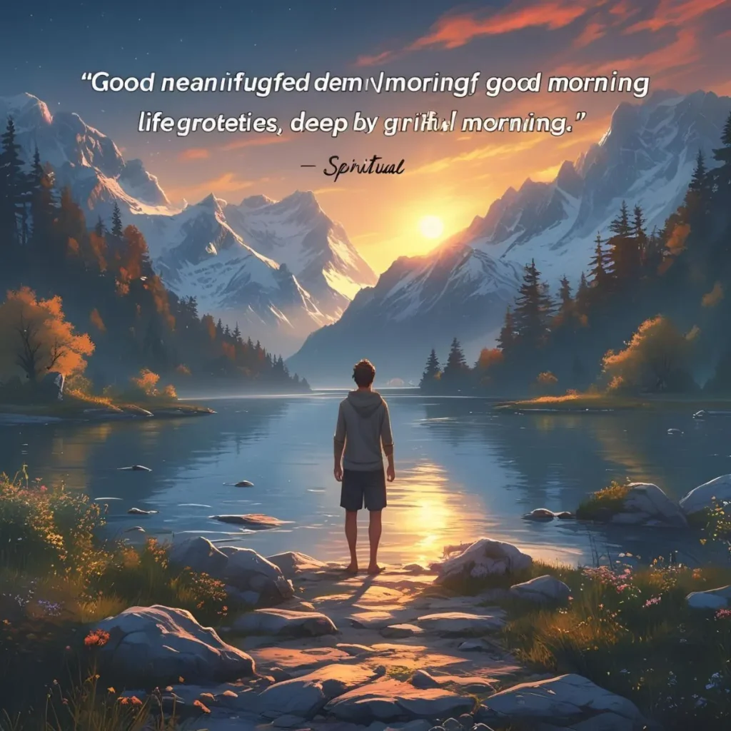 Spiritual Deep Meaningful Good Morning Life Quotes