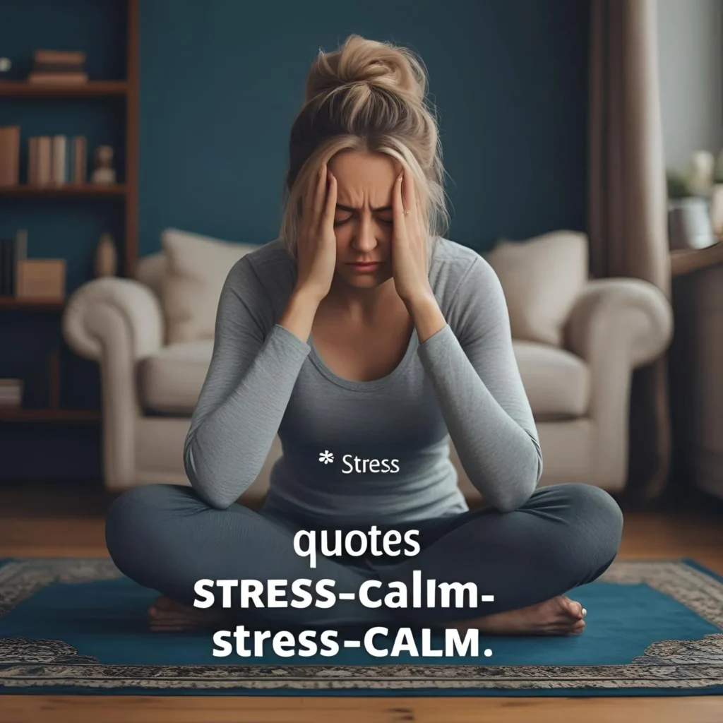 Stress Calm Quotes