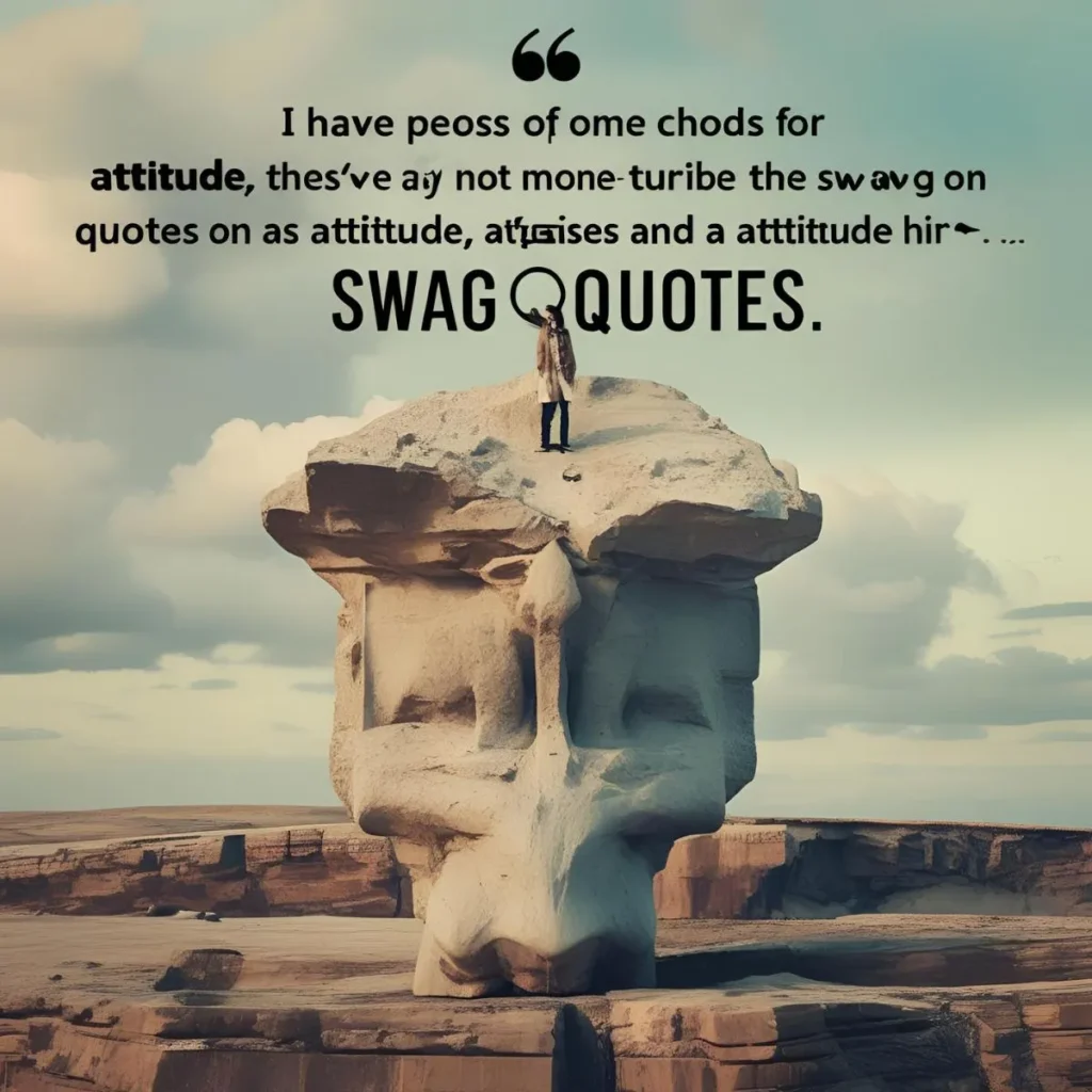 Swag Quotes on Attitude