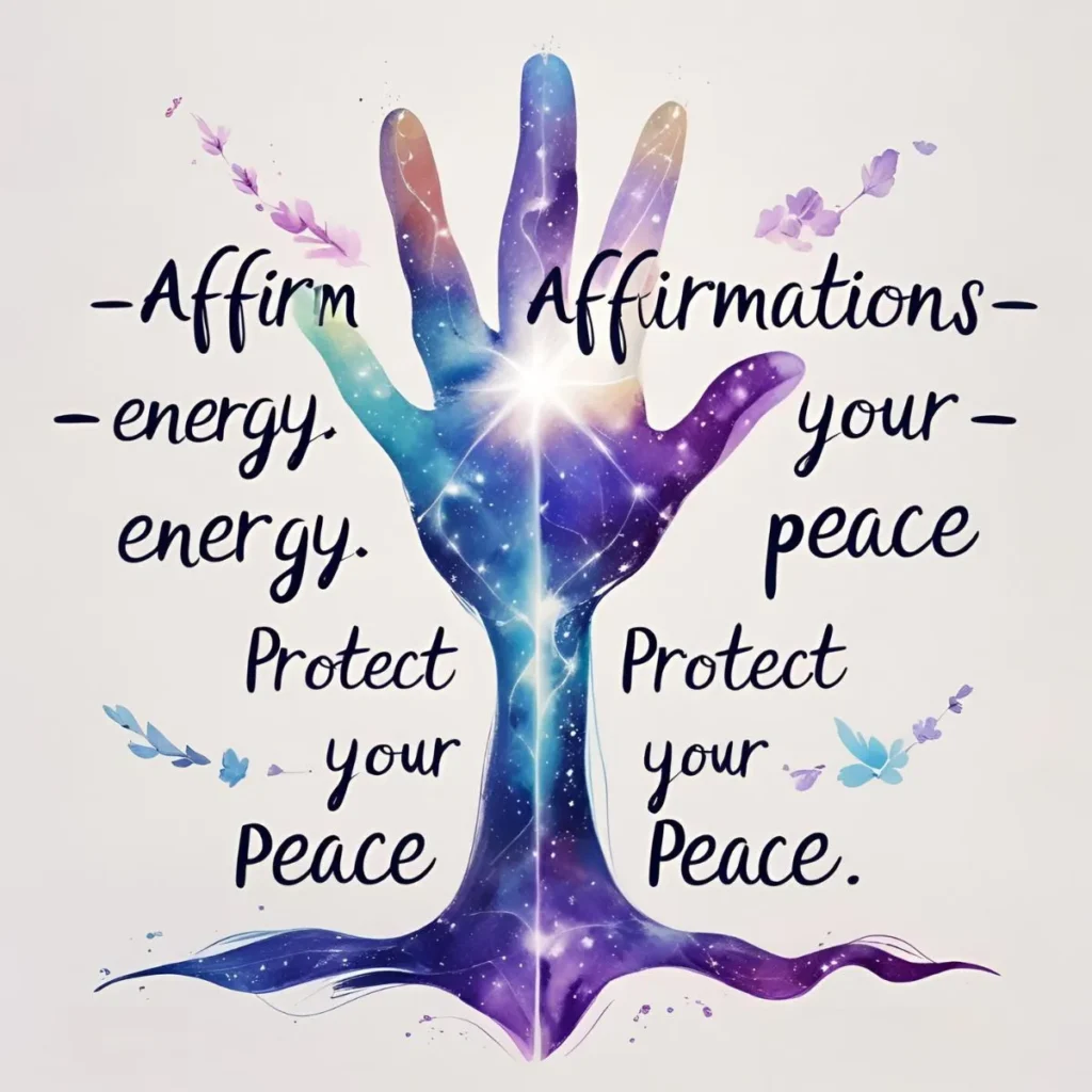 Affirmations Energy Protect Your Peace Quotes