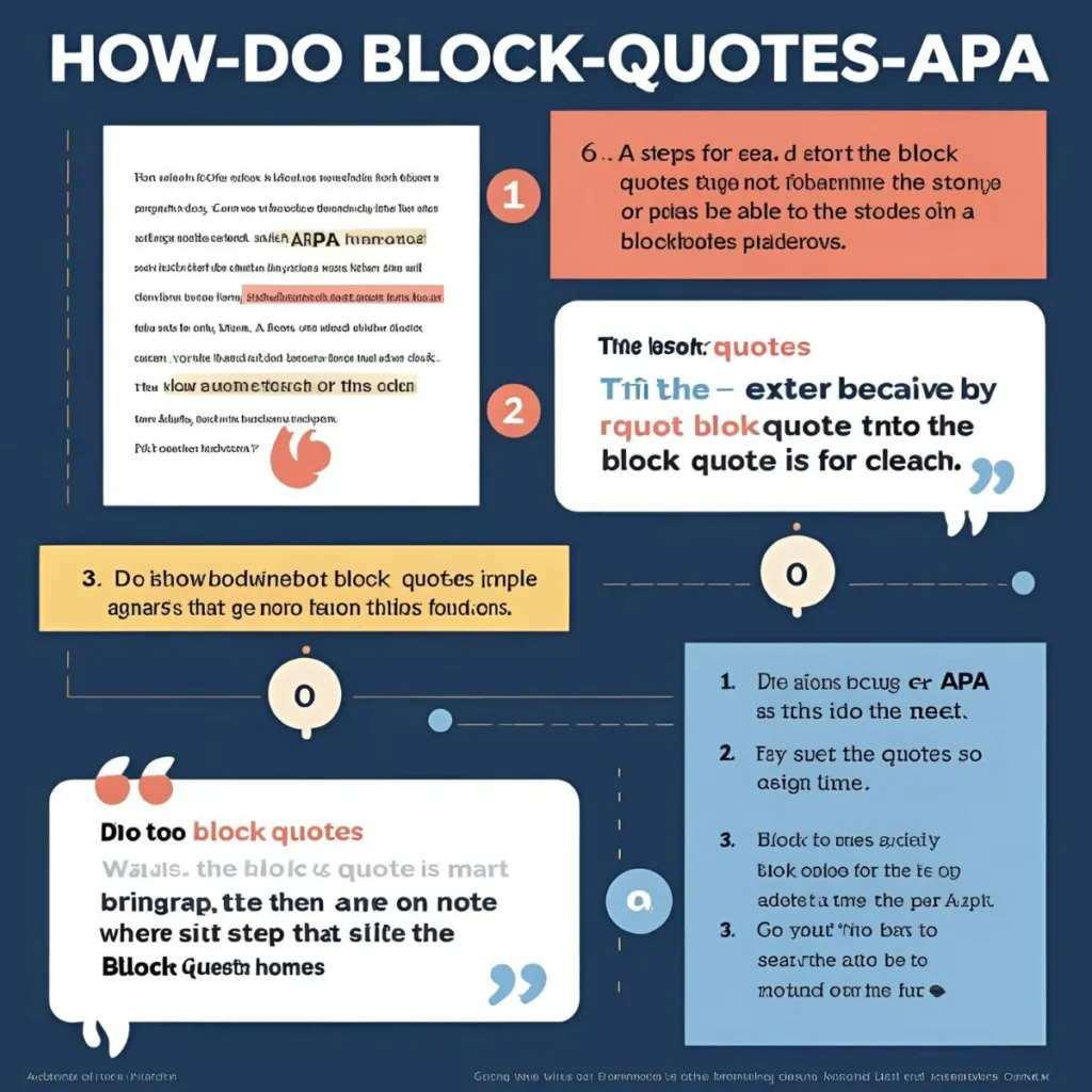 How to Do Block Quotes APA
