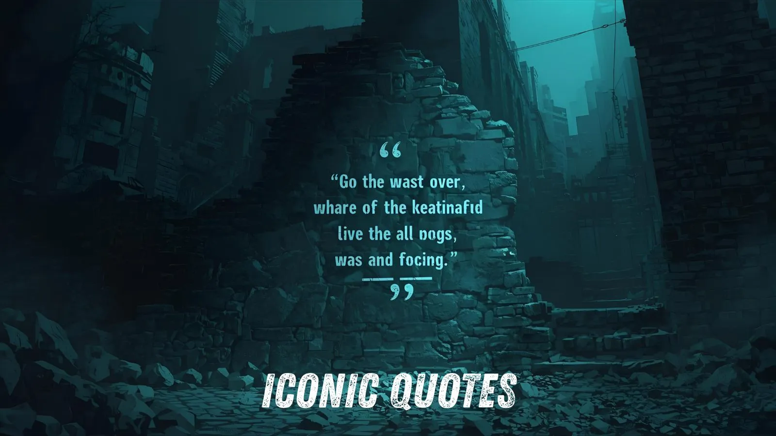 Iconic Quotes