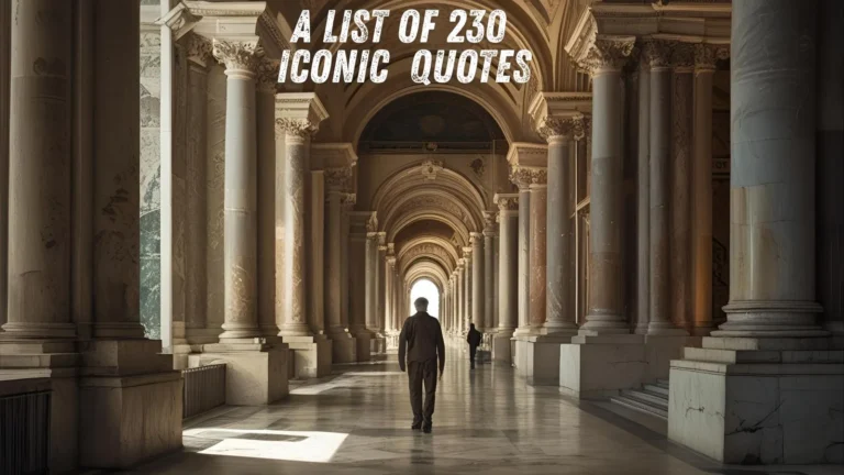 Iconic Quotes