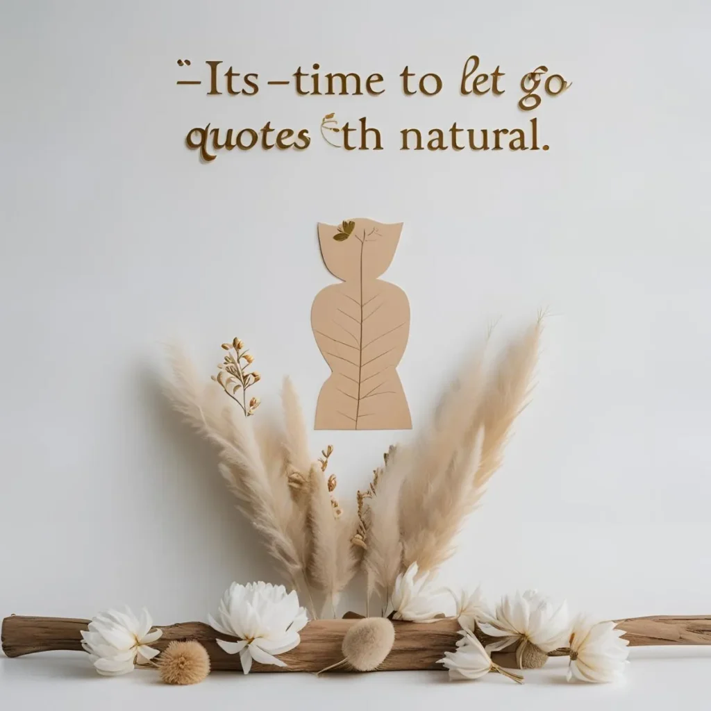 It's Time to Let Go Quotes