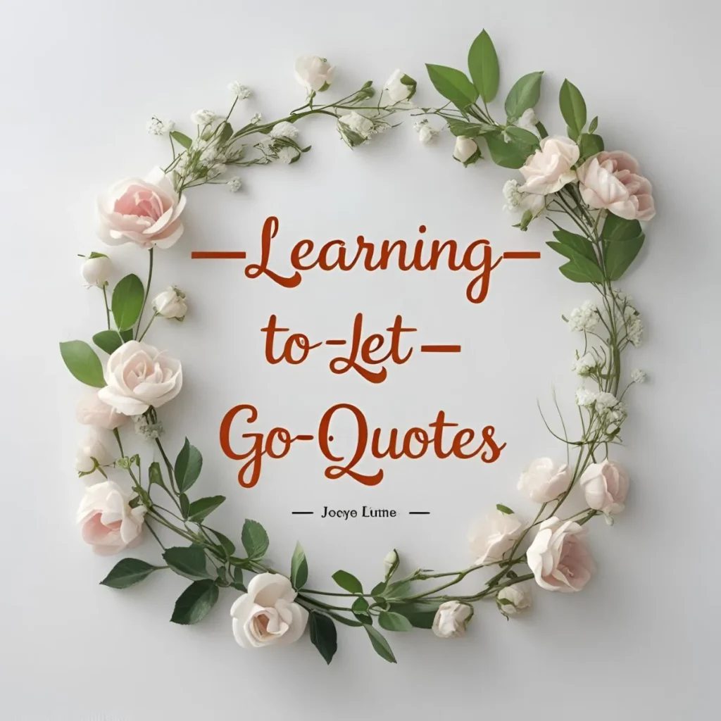 Learning to Let Go Quotes