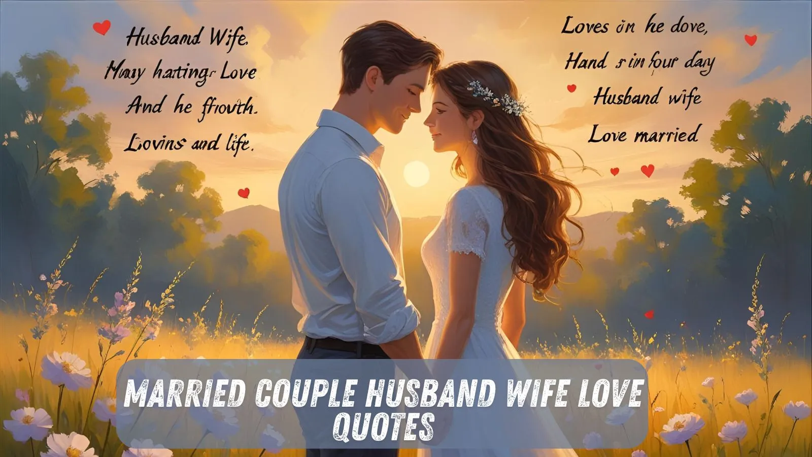 Married Couple Husband Wife Love Quotes