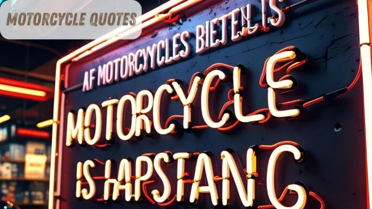 Motorcycle Quotes