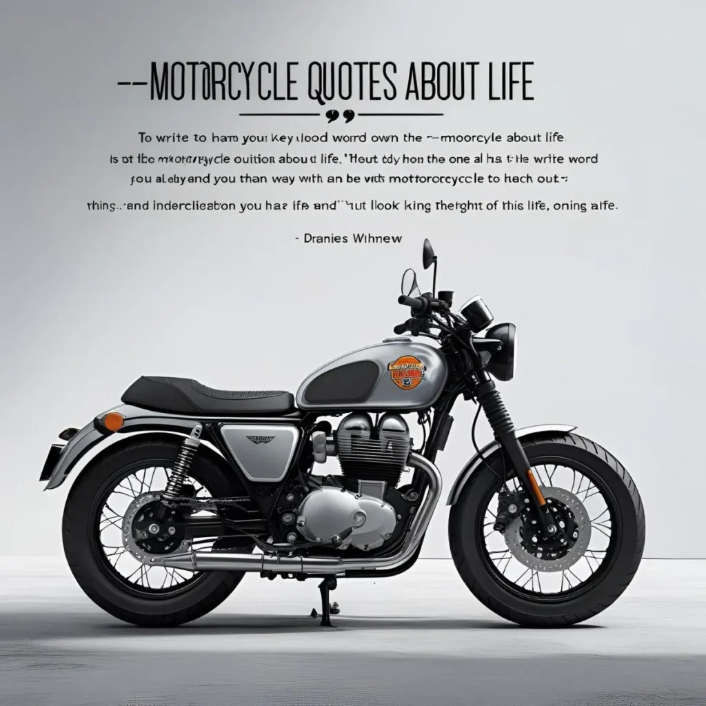 Motorcycle Quotes About Life