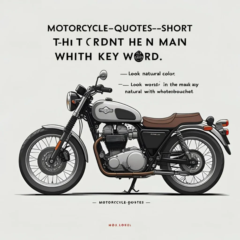 Motorcycle Quotes Short