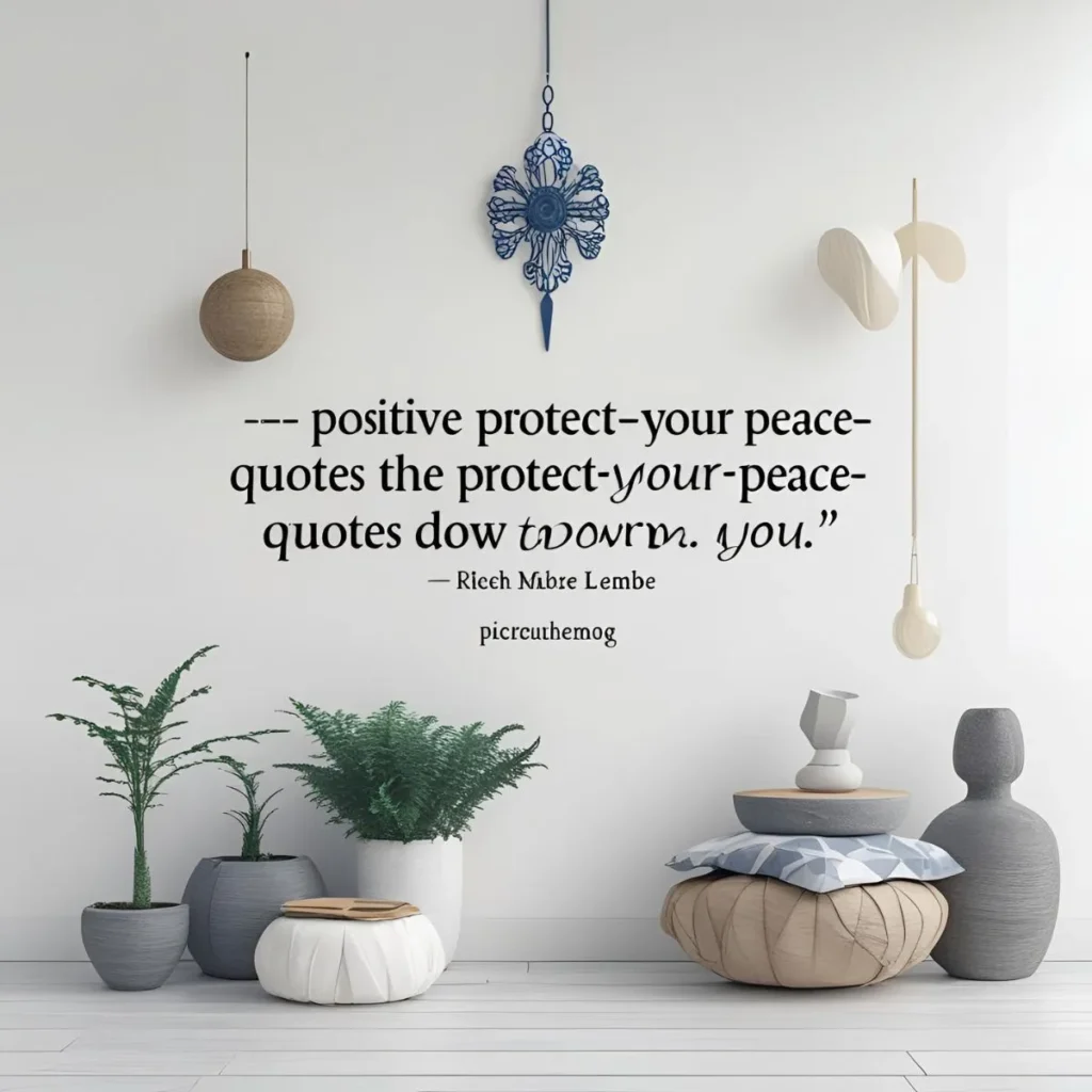 Positive Protect Your Peace Quotes