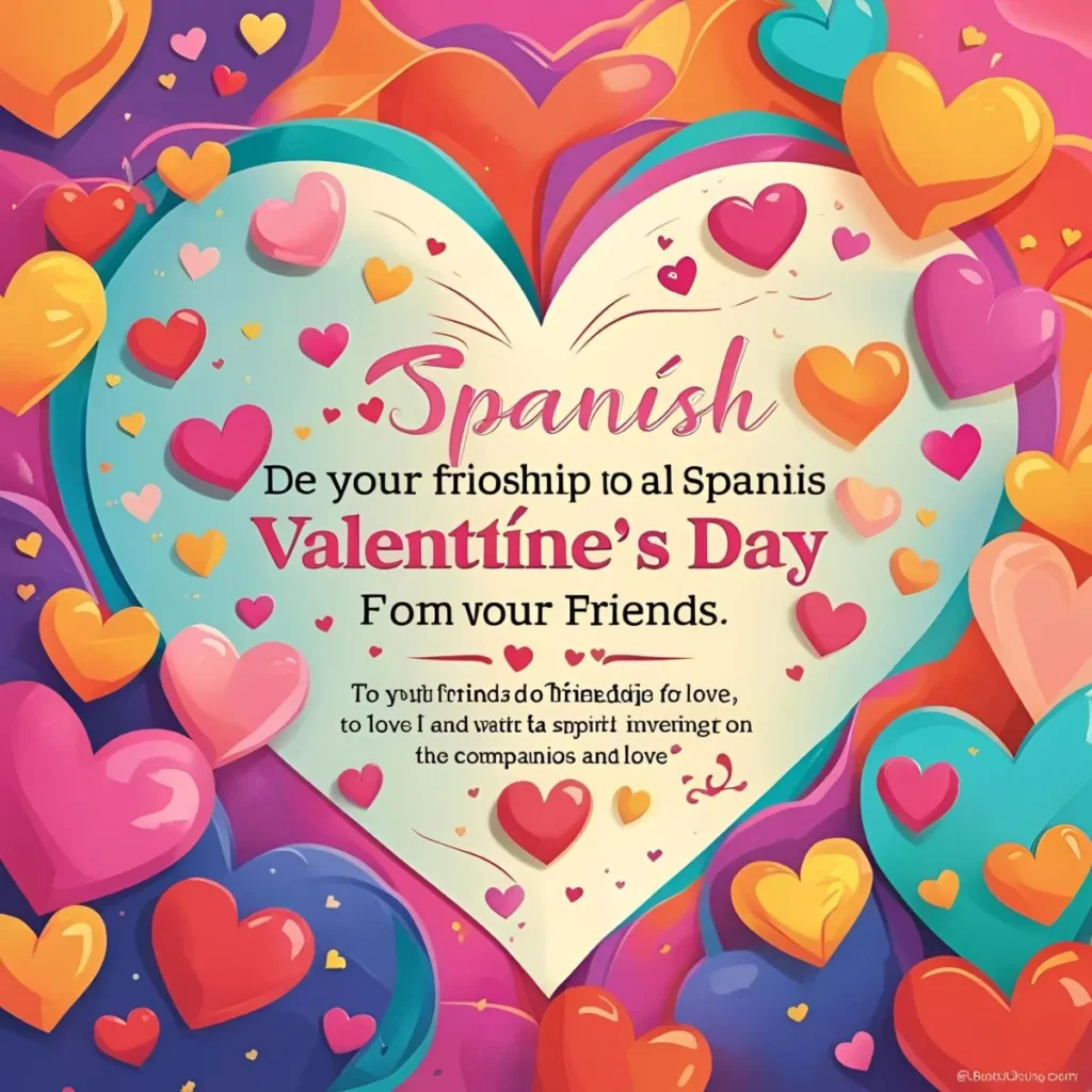 Spanish Valentine's Day Quotes for Friends