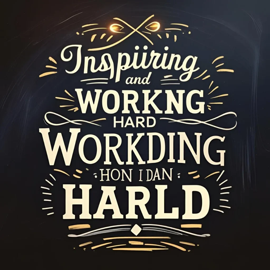 Working Hard Quotes